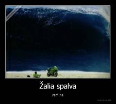 Žalia spalva - ramina