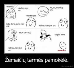 Žemaičių tarmės pamokėlė. - 