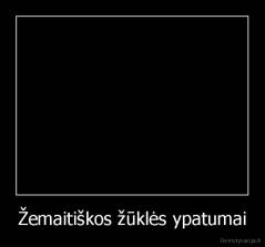 Žemaitiškos žūklės ypatumai - 