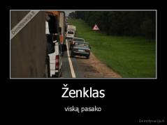 Ženklas - viską pasako